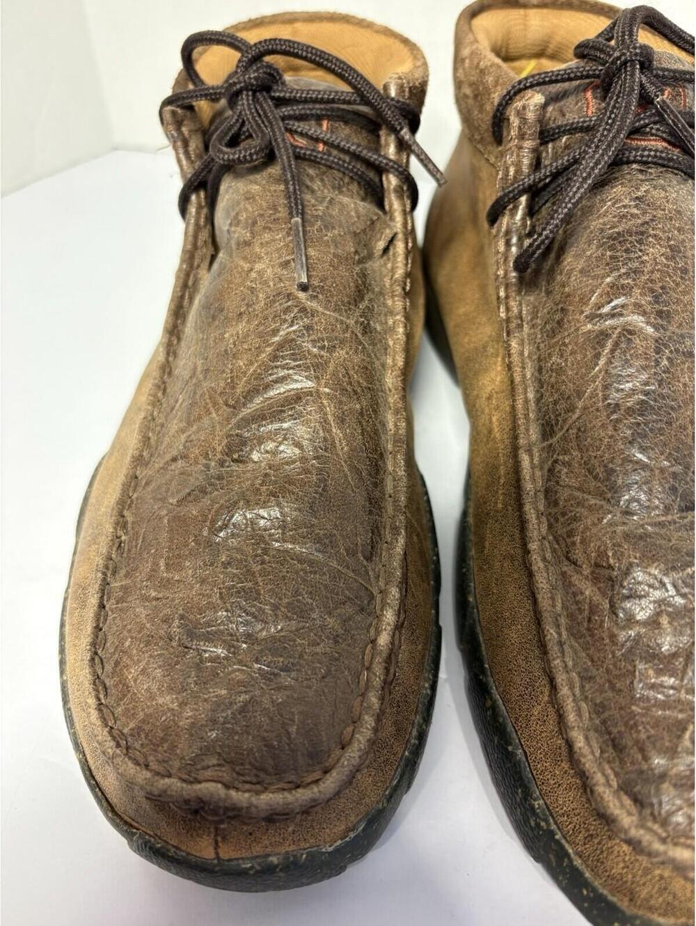 Men's Twisted X Chocolate Chukka Driving Moccasins Size 11M - Picture 6 of 12